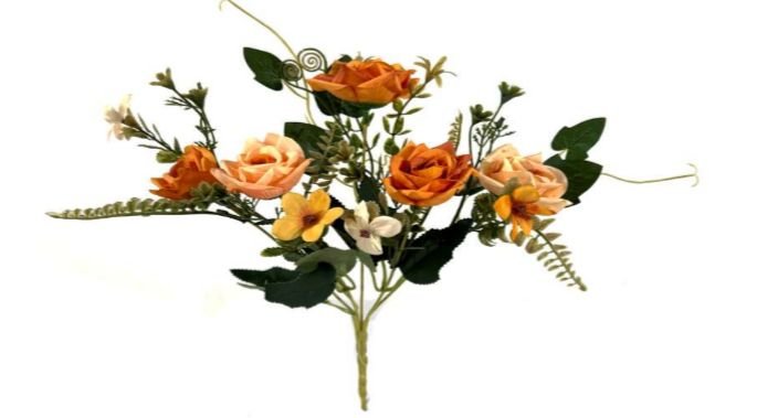 0711 BUQUE DE FLOR LARANJA