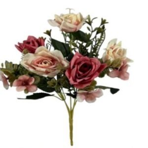 0711 BUQUE DE FLOR ROSA