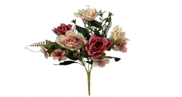 0711 BUQUE DE FLOR ROSA