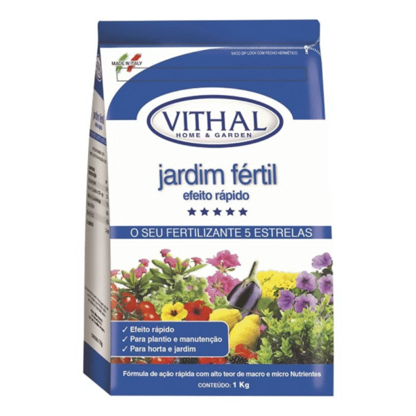 FERTILIZANTE VITHAL JARDIM FERTIL EFEITO RAPIDO 1KG