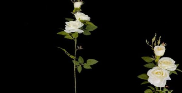 9162 HASTE 3 ROSA 97CM BRANCO