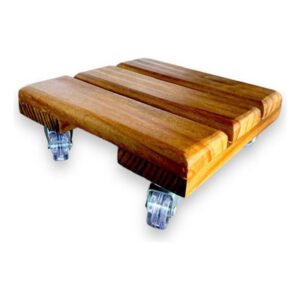 RODIZIO MADEIRA QUADRADO 24 X 24