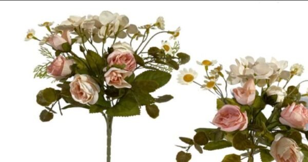 0080 BUQUE MINI FLOR ROSA