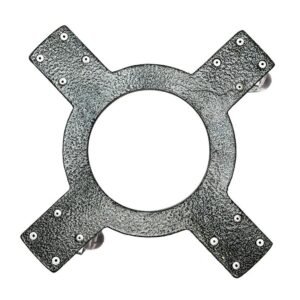 SUPORTE ALUM. INVISIVEL 4 RODAS 40 CM - 50mm