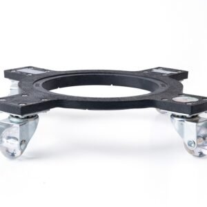 SUPORTE ECONOMICO DE POLIETILENO X 4 RODAS 40 CM - 35mm