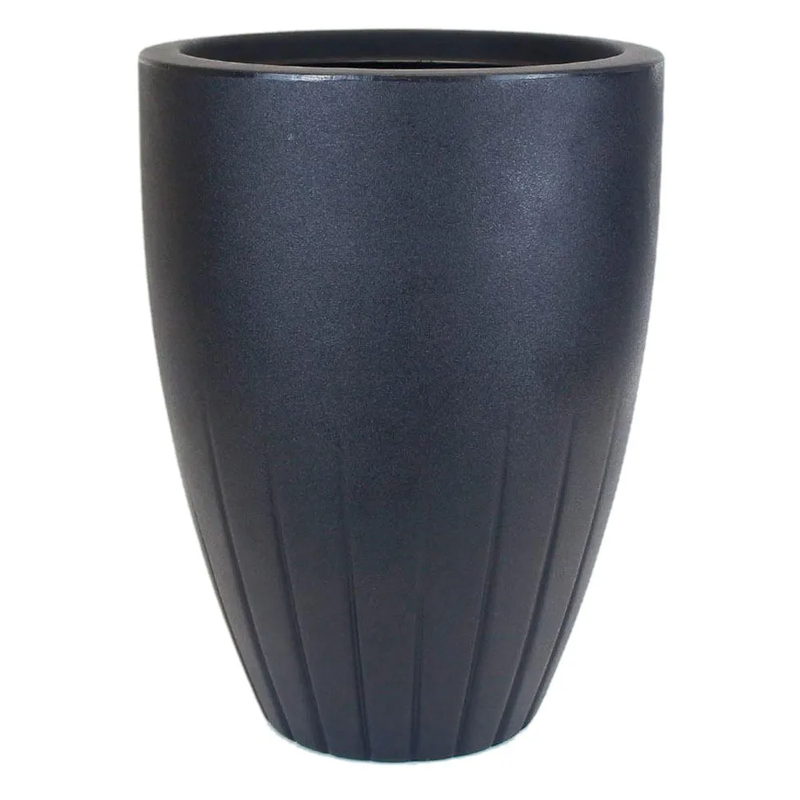 CFP3-PC VASO CONE FRISADO POLIETILENO N3 PRETO CARVAO