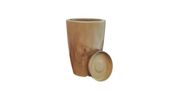 VASO POLIETILENO PEROLA CONICO G (AMENDOA)