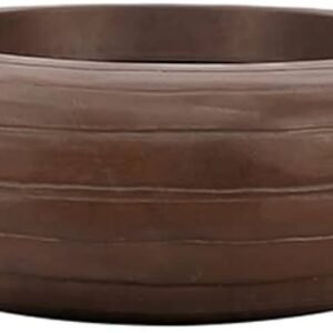 VASO RELEVO BOWL 23/35 X 10 CM RUSTY