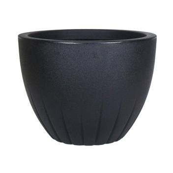 BFP1-CH VASO BOJUDO FRISADO POLIETILENO No1 CHUMBO