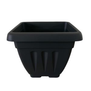 VASO QUADRADO VQ-15 PRETO