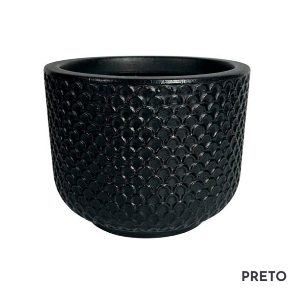 VBPM-PC VASO BETA POLIETILENO MINI PRETO CARVAO