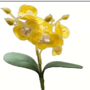 0817 HASTE MINI ORQUIDEA AMARELO