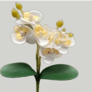 0817 HASTE MINI ORQUIDEA BRANCO
