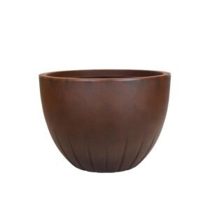 BFP1-FE VASO BOJUDO FRISADO POLIETILENO No1 FERRUGEM