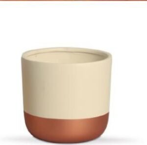 VASO CLASSIC P OFF WHITE BRONZE PT12