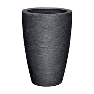 VASO POLIETILENO CONICO GRAFIATTO G (PRETO)