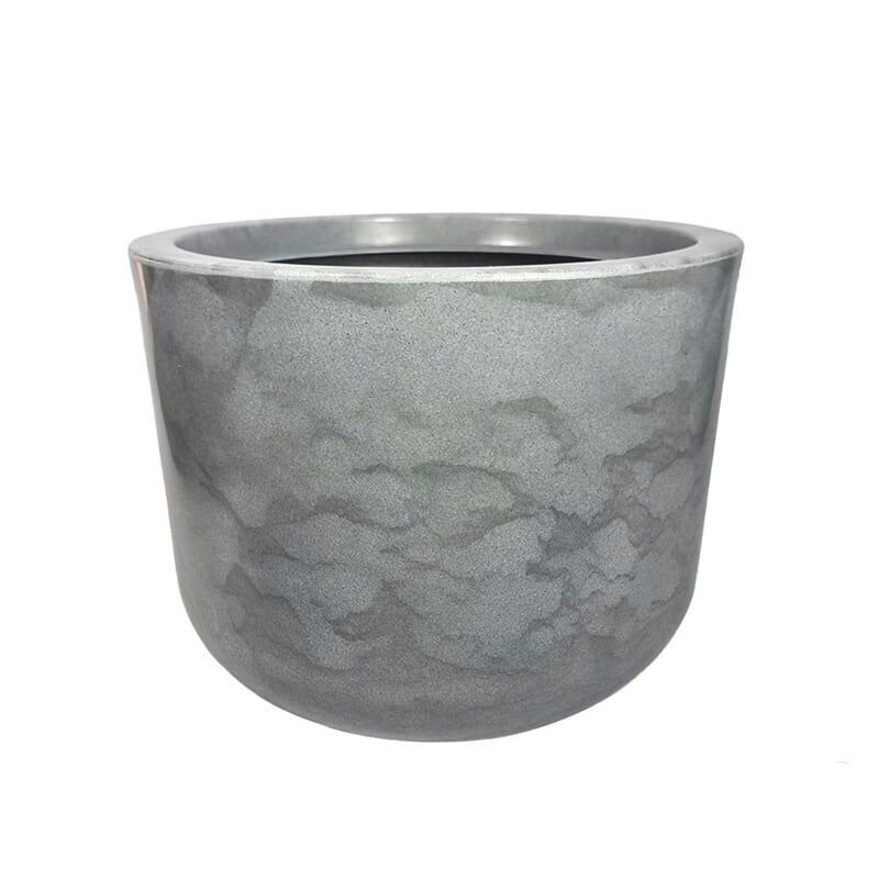 VEP2-BC VASO VENEZA POLIETILENO No 2 BRANCO CARRARA