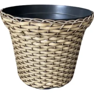 CACHEPOT S/ BORDA Nº 3 CAPUCCINO