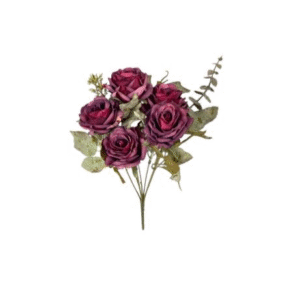 DCX9169 - BQ DE MINI ROSAS 32CM MARSALA
