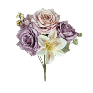DCX9166 - BQ DE ROSAS 34CM LILAS