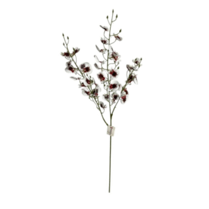 DCX0304 - HASTE DE ORQUIDEA DANCANTE 3D 86CM CREME C/ MARSALA