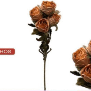 1004 HASTE MINI ROSA LARANJA