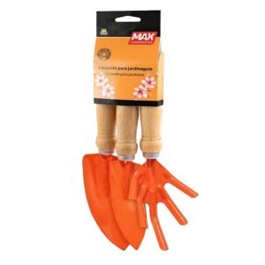 CONJ.JARDINAGEM 03PECAS MAX